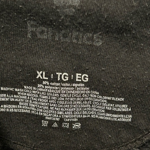 Houston Rockets Men’s Black Logo Hoodie, Size XL - Picture 5 of 5